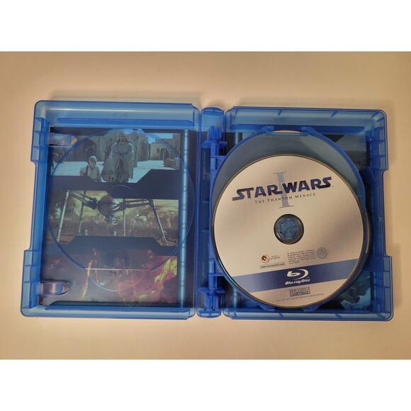 Star Wars:‎ The Complete Saga I-VI (Episodes 1-6) Blu-ray 9-Disc Set - Picture 2 of 7